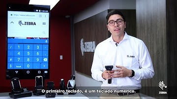 Teclados empresariais customizáveis com computador móvel usando o Enterprise Keyboard | Zebra