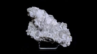 Vidéo: Quartz, pyrite, Guanaceví, Mexique, 8,1 cm