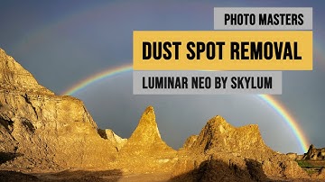 Easy Dust Spot Removal with Luminar Neo