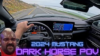 2024 Ford Mustang Dark Horse POV Driving (no talking)