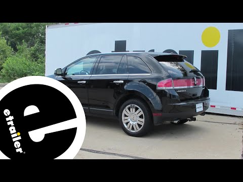 etrailer | Trailer Hitch Installation - 2008 Lincoln MKX - Draw-Tite