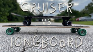 Should you buy a Longboard Or Cruiser? | A Somewhat Technical Comparison