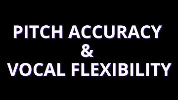 Vocal Exercise for Pitch Accuracy and Vocal Flexibility