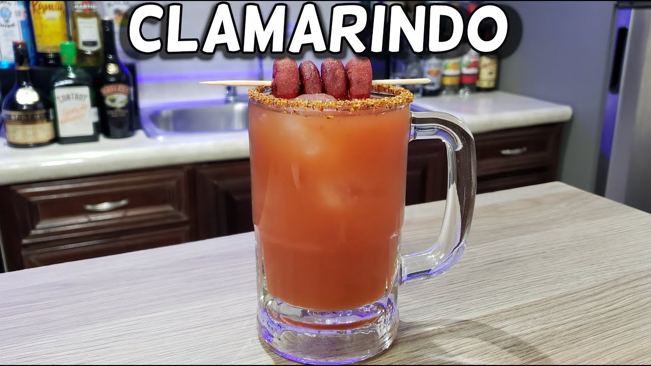 ¿Cómo Preparar El Clamarindo?  | Coctel Con Vodka Tamarindo Y Clamato