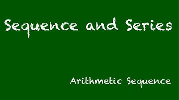 1.2 Arithmetic Sequence