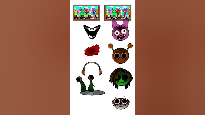 Test IQ Challenge! Correct Incredibox Spunki Face PART2 #shorts #sprunki #incredibox
