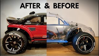 Pro-Line VW Super Beetle Body Project