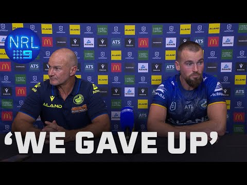 Brad Arthur FUMING at his players after huge loss: NRL Presser | NRL on Nine