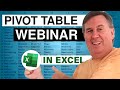 Quickly Discover Trends in Your Data using PivotTables in Excel   October 23, 2019