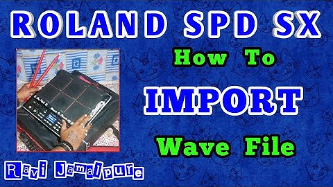 Roland Spd sx wave importing