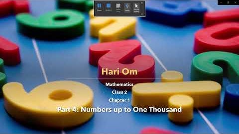 Number Upto 1000 (Part4) Chapter 1 Mathematics Class 2