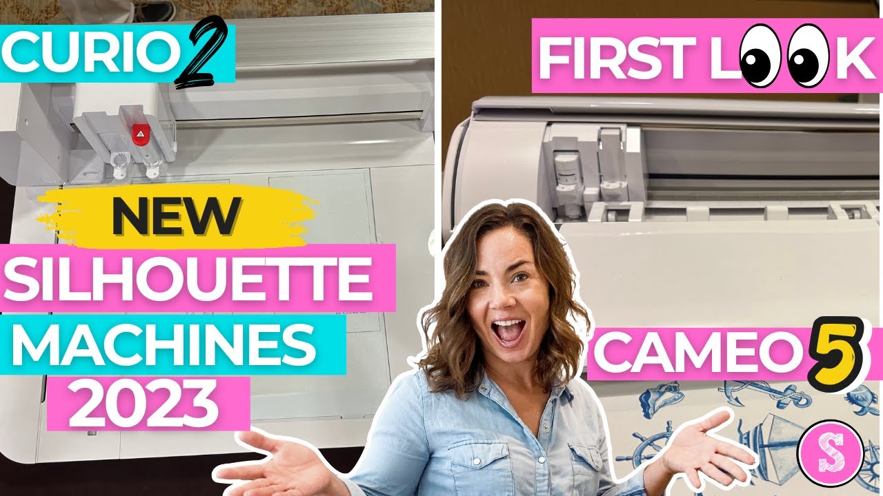 Silhouette CAMEO 5 & More New Silhouette Machines 2023: Announcement  Details! 