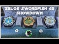 Zelos Swordfish 40 Comparison: Titanium, Stainless Steel, & Bronze. Which variant is the best watch?