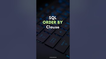 SQL ORDER BY Clause 🚀