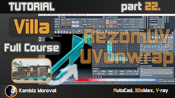 Architectural Visualisation, Full Course 22 Realistic Render | Tutorial AutoCad, 3DsMax, V-Ray