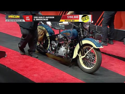 Vídeo: Quanto vale uma harley davidson knucklehead?