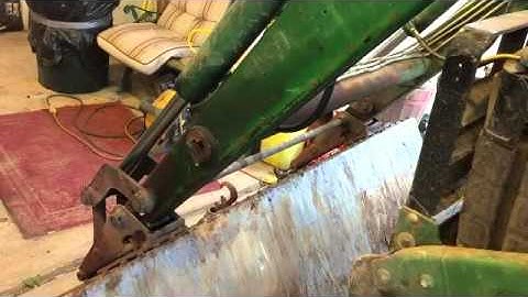 John Deere 460 Bucket pin bushing rebuild. Total Cost $300