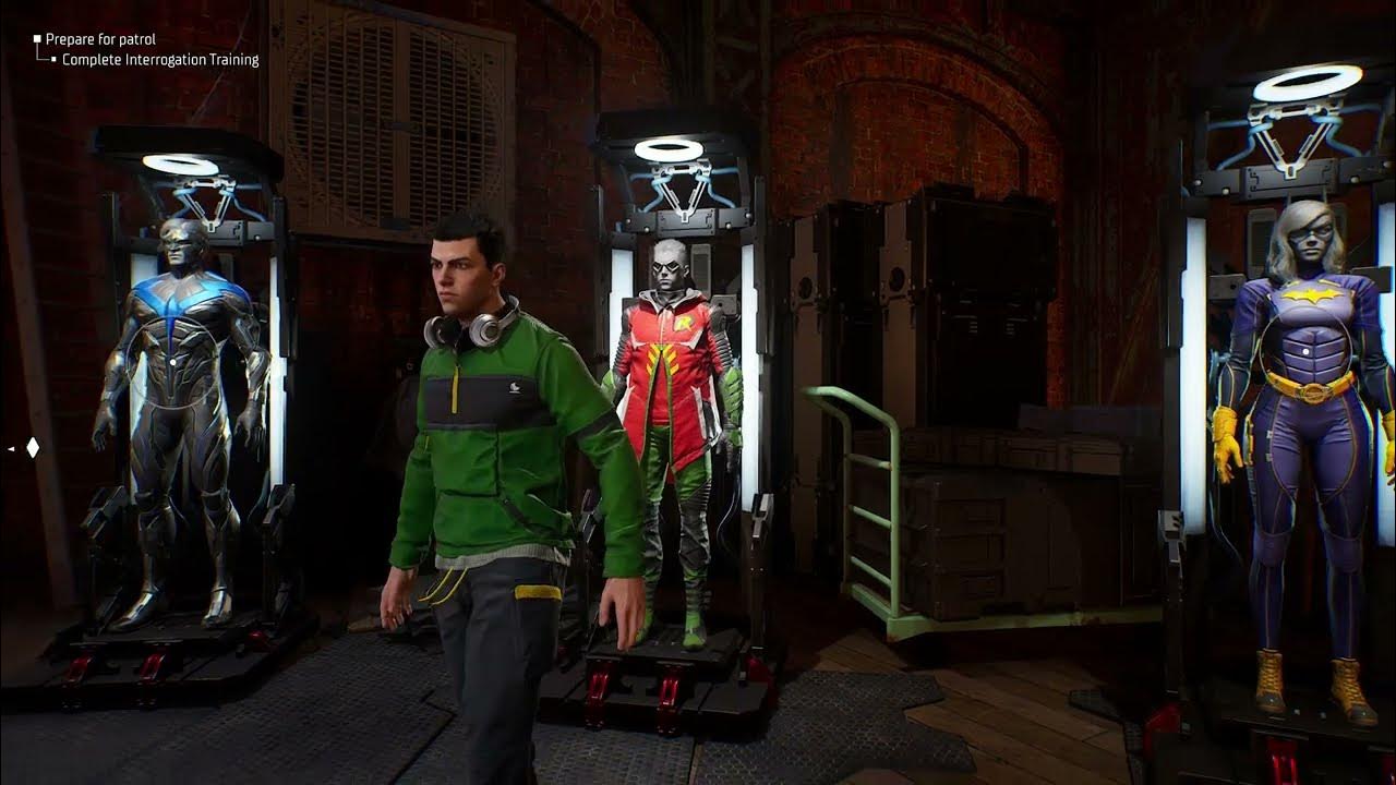 Gotham Knights Where to Complete Interrogation Training YouTube