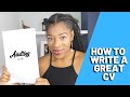 HOW TO WRITE A GOOD CV - DETAILED GUIDE (UK - 2020)