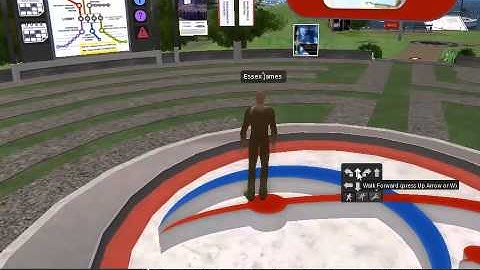 OpenSimulator training Part III Control Movements