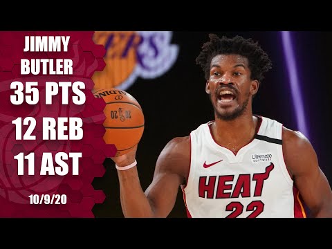 Jimmy Butler puts up another triple-double to keep Heat alive in Game 5 vs. Lakers | 2020 NBA Finals