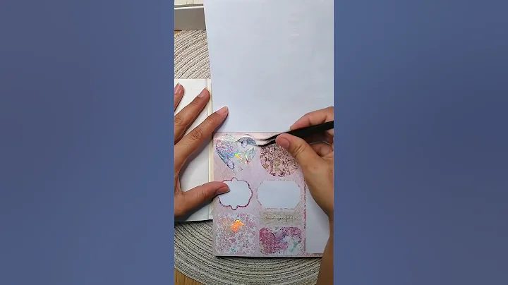 journal with me | Name #shorts #journaling #asmr #journal #scrapbook #scrapbooking