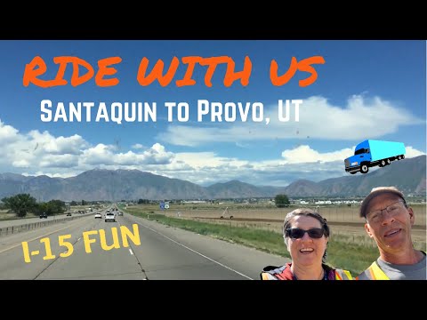 Santaquin - Provo, UT | I-15N | Tchaikovsky Ride | Trucking with a New Werner Enterprises OTR Rookie