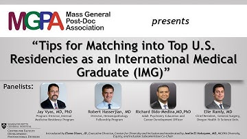 MGPA "Tips for Matching into Top US Residencies as an International Medical Graduates (IMG)"
