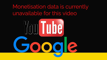 monetization data is currently unavailable for this video