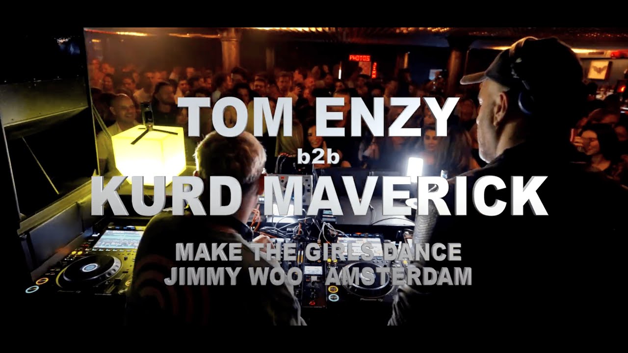 TOM ENZY B2B KURD MAVERICK - Make The Girls Dance - Live @ Jimmy Woo Amsterdam - 17.10.2024