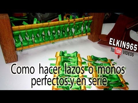 Como hacer lazos