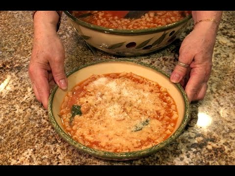 How to Make Pasta e Fagioli (Italian Pasta and bean soup)