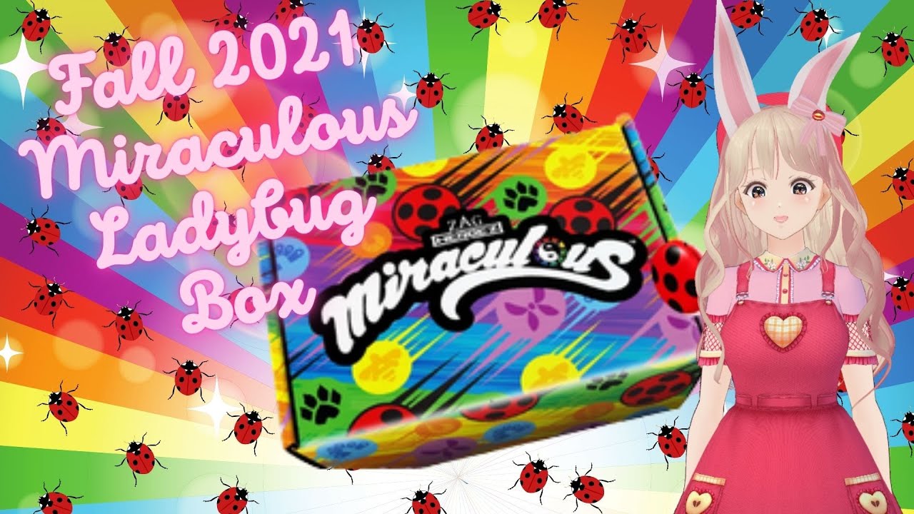 MIRACULOUS LADYBUG FALL 2021 CULTUREFLY BOX UNBOXING [Vtuber] - YouTube
