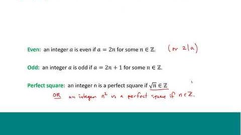 Direct Proofs, part 2