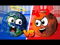 Angel baby planet vs demon baby planet   good planets vs bad planets  story for kids