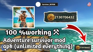 survivor adventure mod apk//urvivor adventure survival island hack mod apk screenshot 1