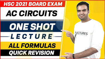 Ac circuits One shot Revision class 12 Maharashtra HSC board New syllabus #accircuit #oneshot