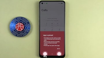 App pinning, Lock screen tiktok application on OPPO Reno7 Android 13