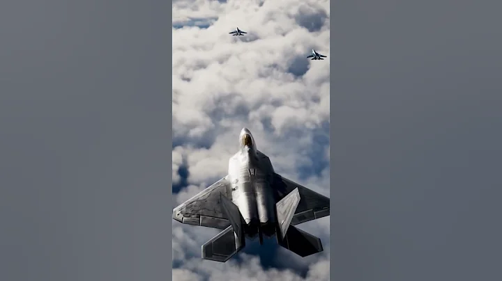 F-22 creeps up on a pair of Russian Su-33 jets.  #f22 #sukhoi #usa #russia #shorts #edit #reels #fyp - DayDayNews