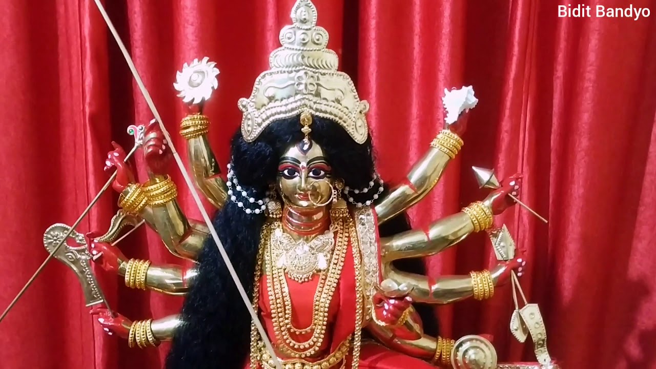 গিরিনন্দিনি উমা মা/ Devi Chandika / Aigiri Nandini/ মায়ের সাজসজ্জা  Maa Durga।। Pt. Debolina Nandy