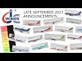 Ranking JC Wings 1:400 Scale Late September 2023 Announcements in 1:400 Scale