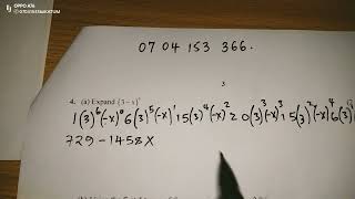 BINOMIAL EXPANSIONS AND APPLICATIONS IN NUMERICAL CASES