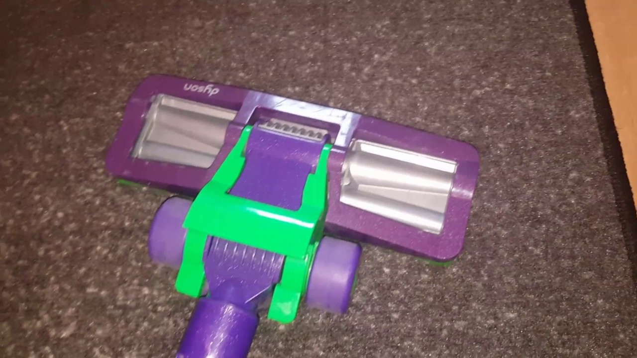 Dyson dc05 purple and green - YouTube