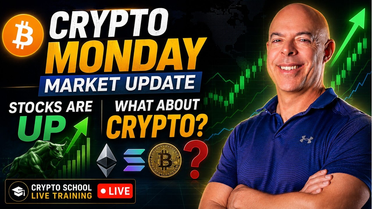 Bitcoin Death Cross Just Hit While Stocks Sit at Record Highs (Crypto School Live Videos)