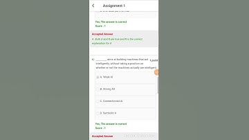 Swayam NPTEL 2024 fundamental of Artificial intelligence week 1 assignment answers