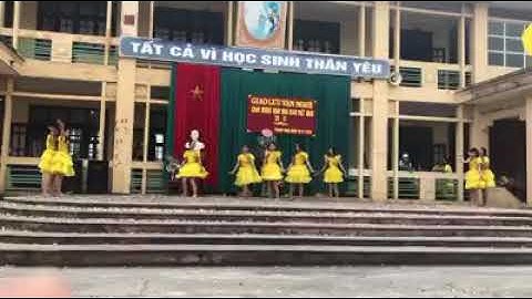múa  LỜI THẦY CÔ cực hay  lớp 6b đoạt giải 3 trường  cấp 2 thanh nghị
