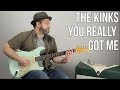 The Kinks "You Really Got Me" Guitar Lesson (Power Chords)