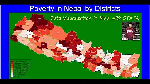 Data Visualization in Map with STATA