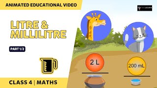 Litres and Millilitres - Measuring Units of Liquid | Part 1/2 | English | Class 4 | TicTacLearn