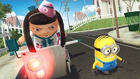 Despicable Me 2: Minion Rush Residential Area Part 7 - Meena Boss